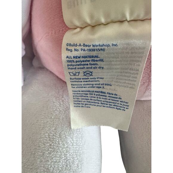 Hello Kitty Sanrio Build a Bear Workshop White 15” Large Plush Toy with Pink Bow - Picture 9 of 11